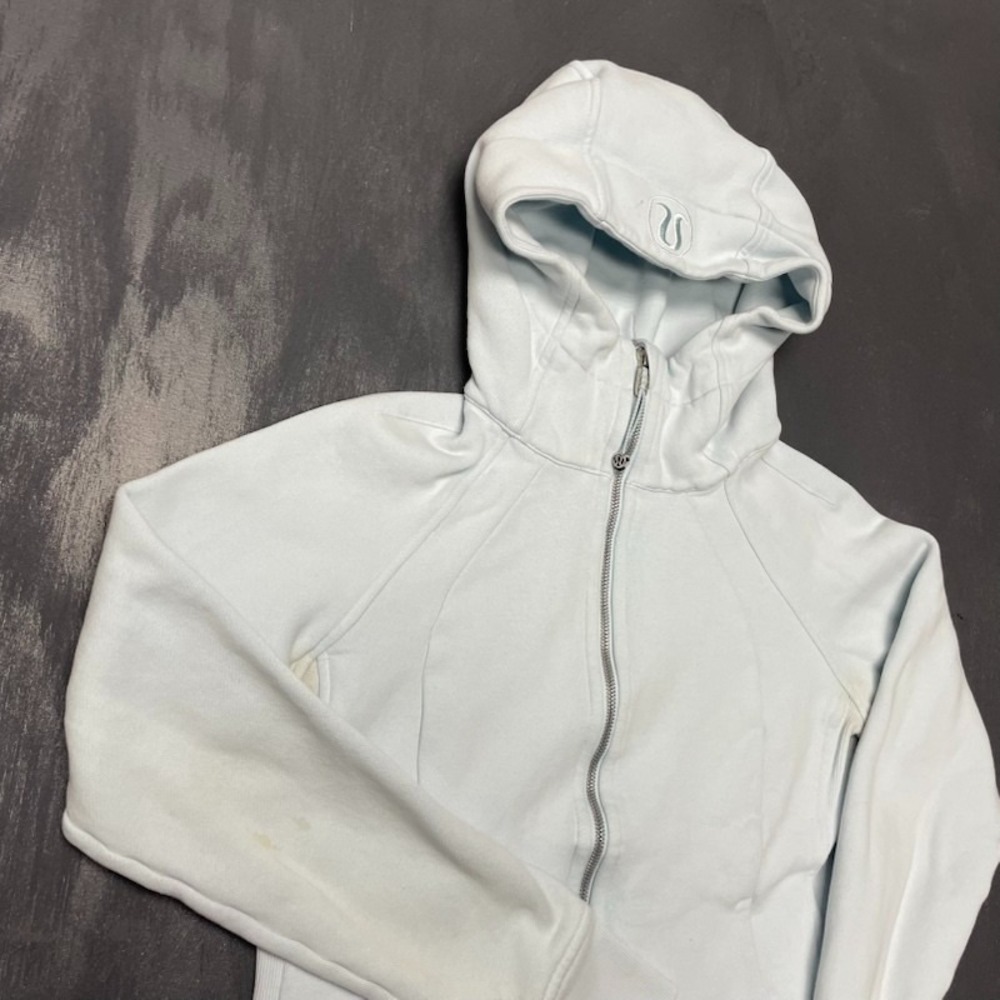 Lululemon Scuba Full-Zip Hoodie classic athletic sweater womens Sz 6 - Picture 5 of 14